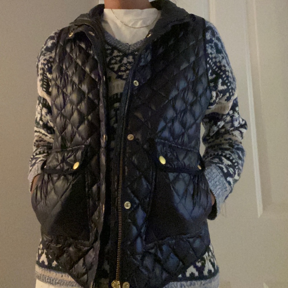 J.Crew puffer vest